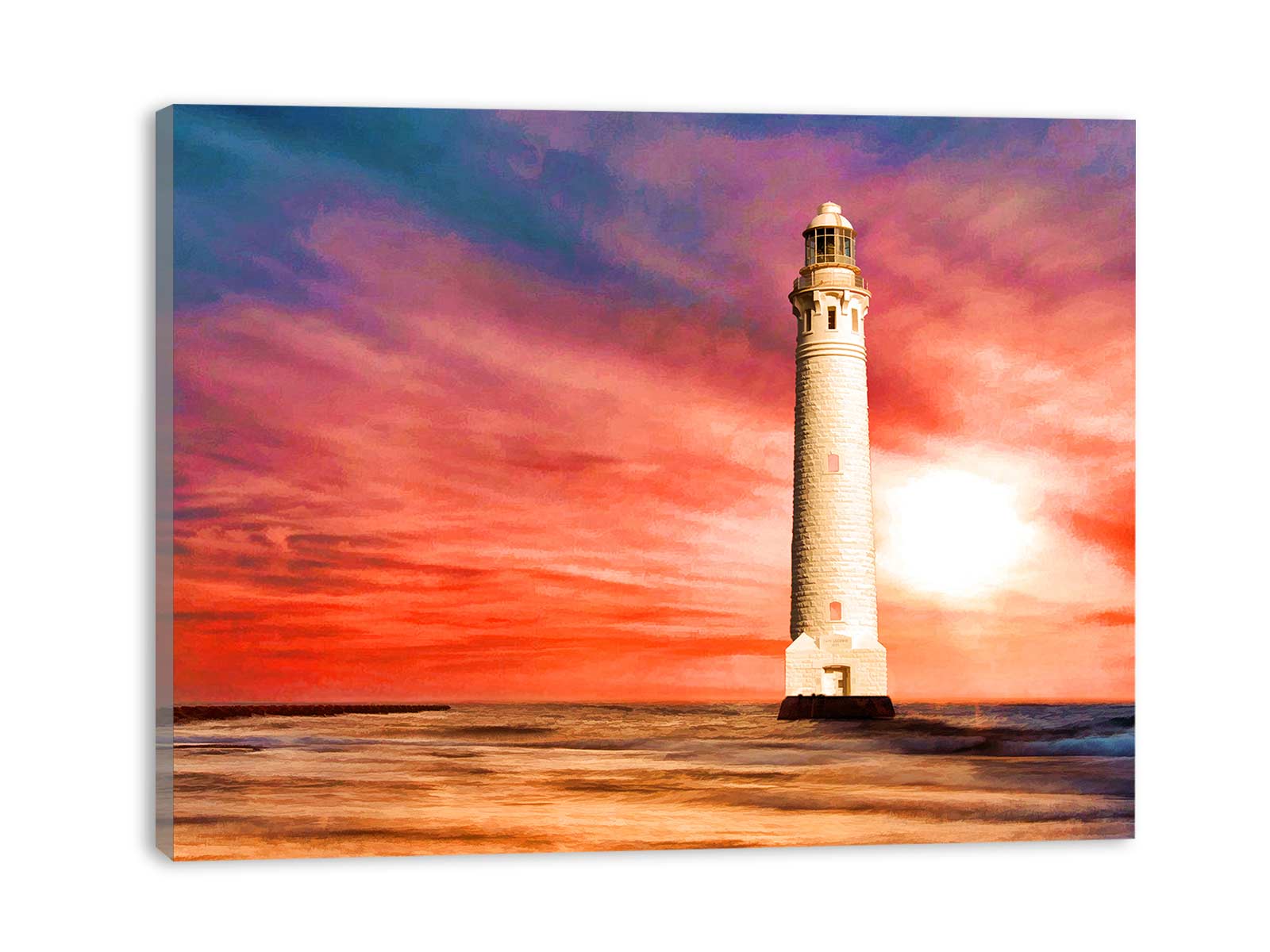 Lighthouse Wall Art Painting 