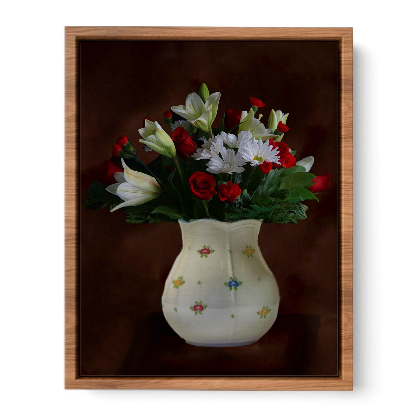Flower Oil  Painting 