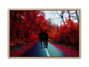 Couple Walk Painting 