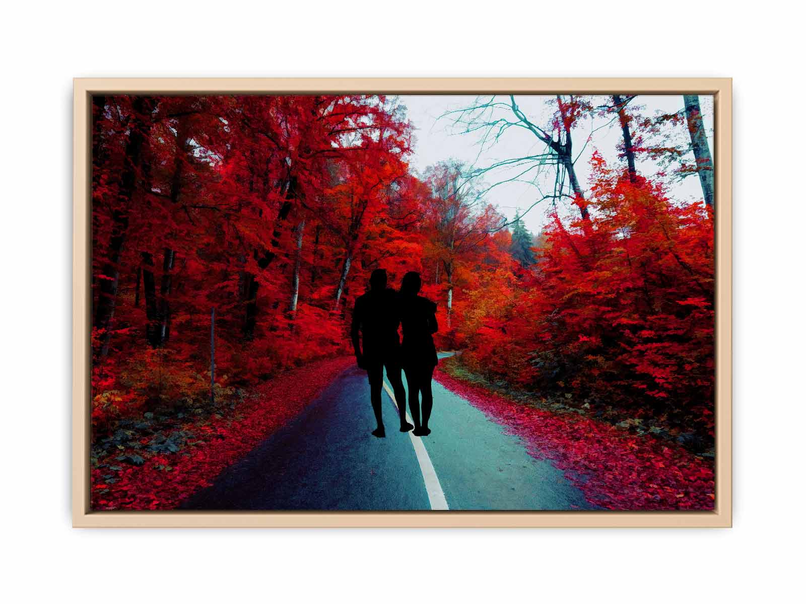 Couple Walk Painting 