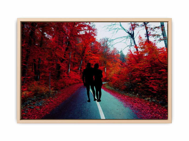 Couple Walk Painting 