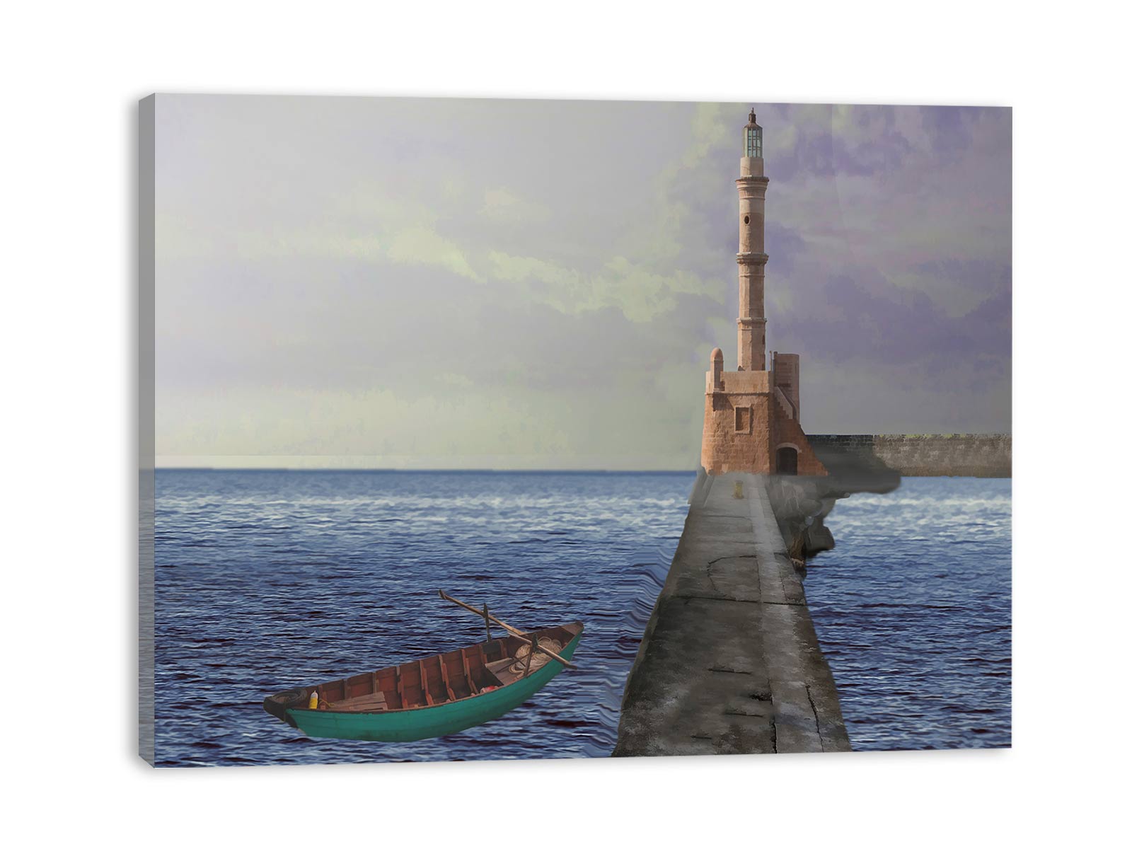 Path to Lighthouse Painting