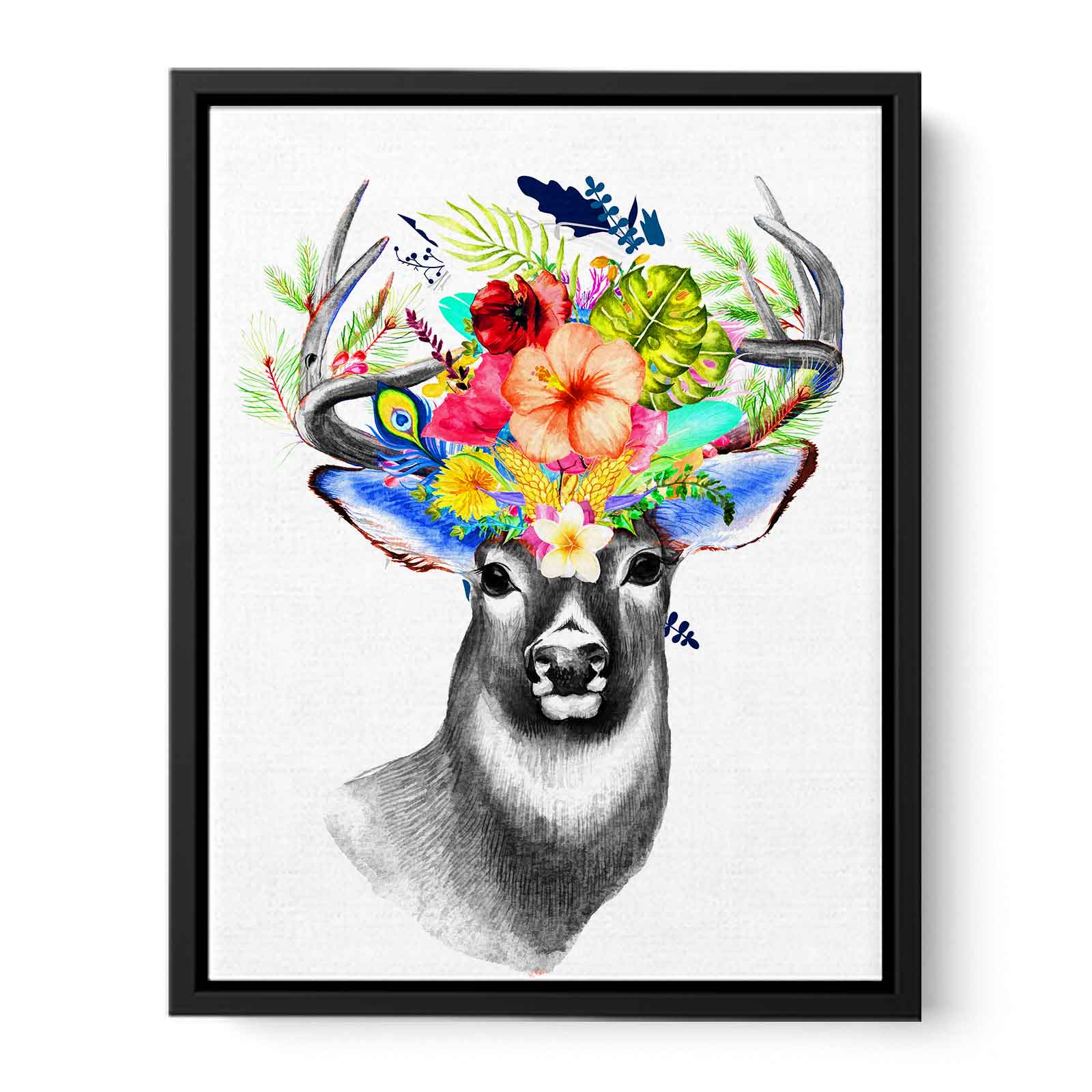 Animal Stag Painting 
