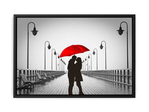 Love in The Air Bridge Painting 