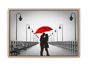 Love in The Air Bridge Painting 