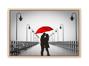Love in The Air Bridge Painting 
