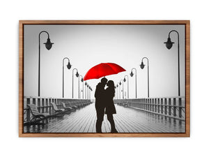 Love in The Air Bridge Painting 