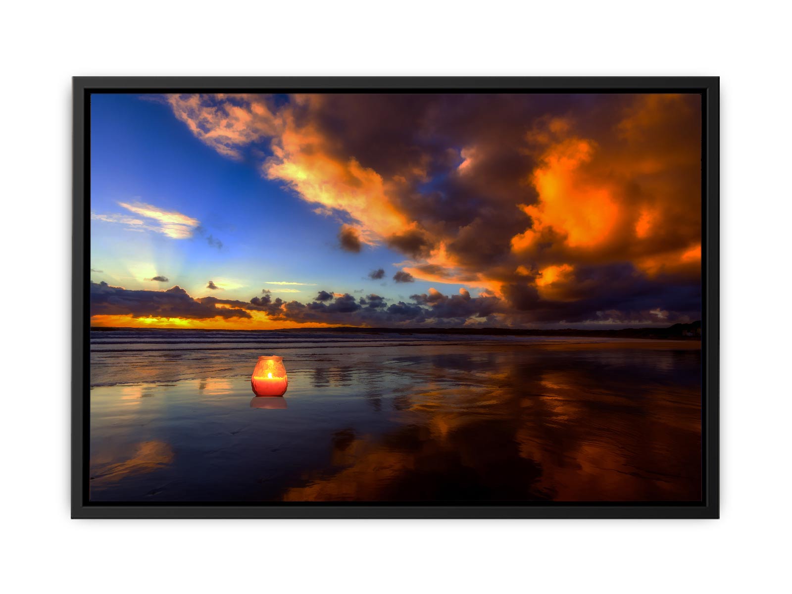 Ocean  Sunset  Painting 