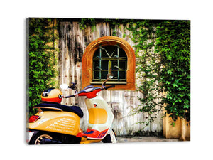 Vespa Scooter Painitng 