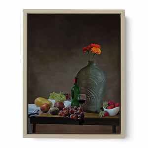 Wine Glass Still Life Painting 2 
