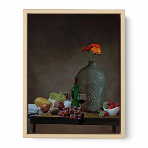 Wine Glass Still Life Painting 2 