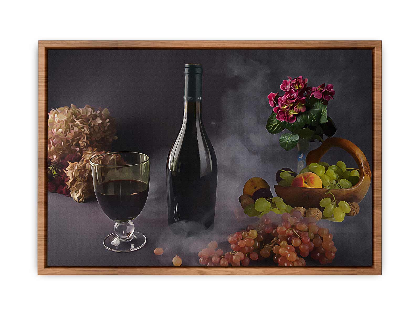 Still Life Wine Painting 