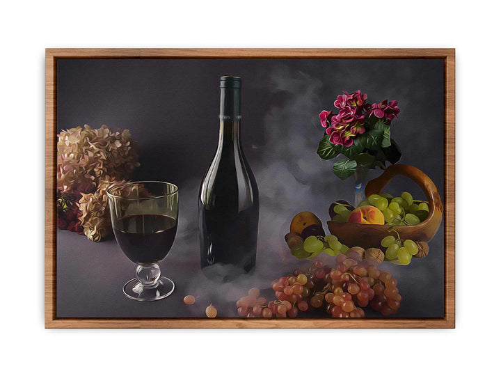 Still Life Wine Painting 