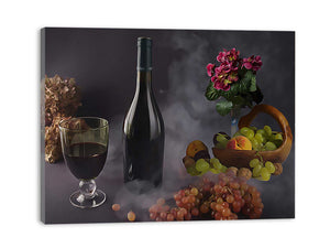 Still Life Wine Painting 