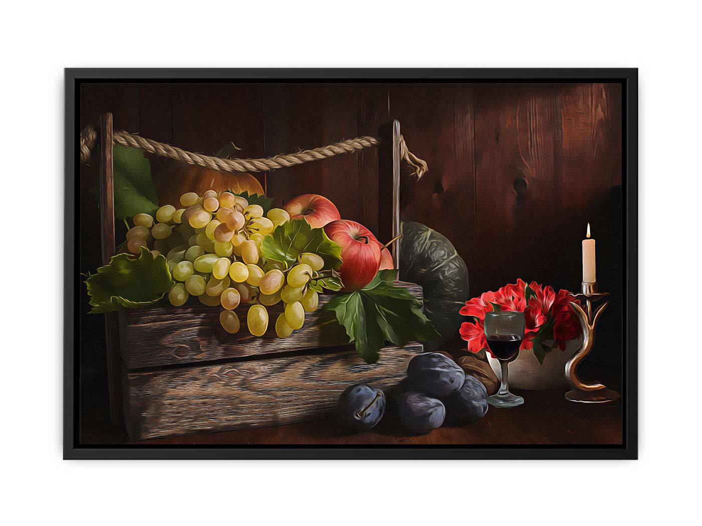 Rope Still Life Painting 