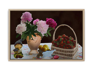 Still Life  Strawbery Painting 