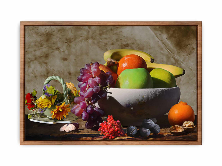 Fruit Bowl Still Life Painting 