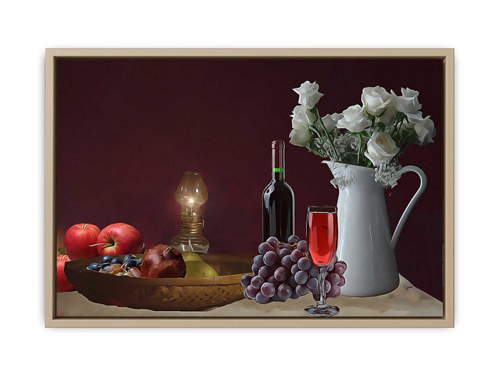 Still Life Wine Painting 4 