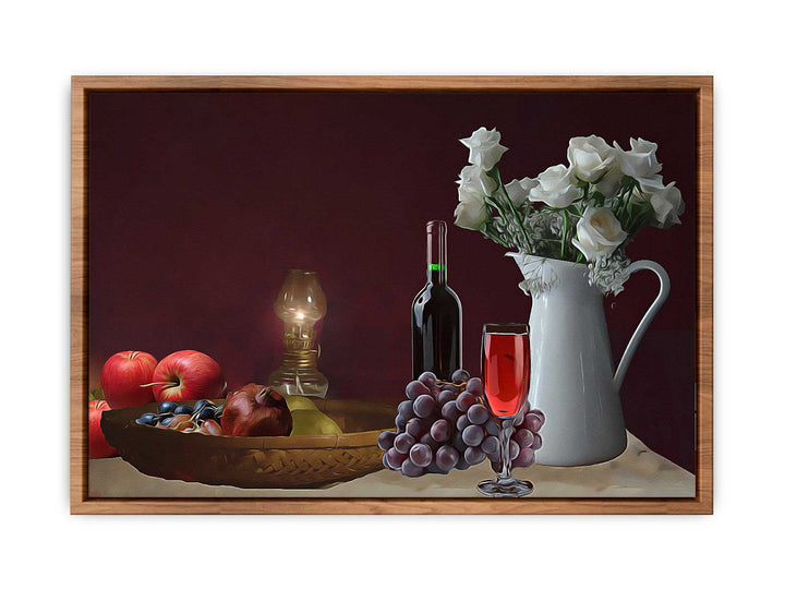 Still Life Wine Painting 4 