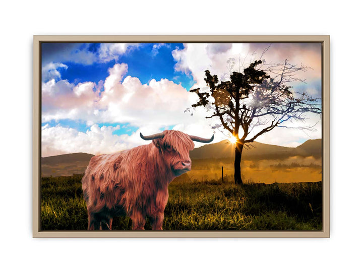Highland Cow Painting 