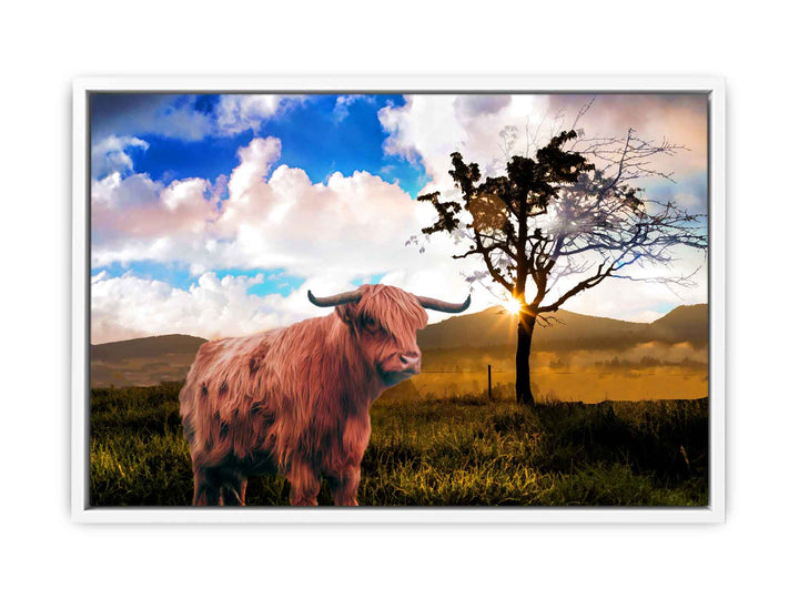 Highland Cow Painting 