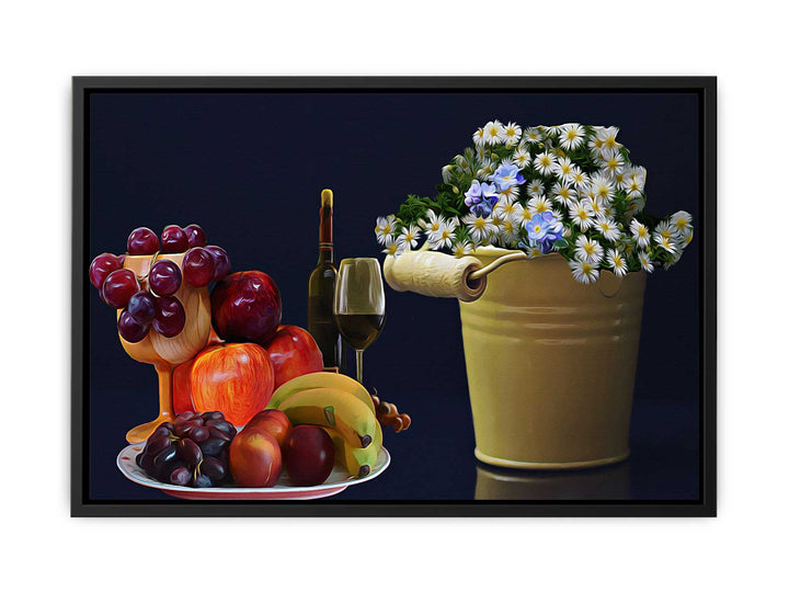 Wine Still Life Painting 