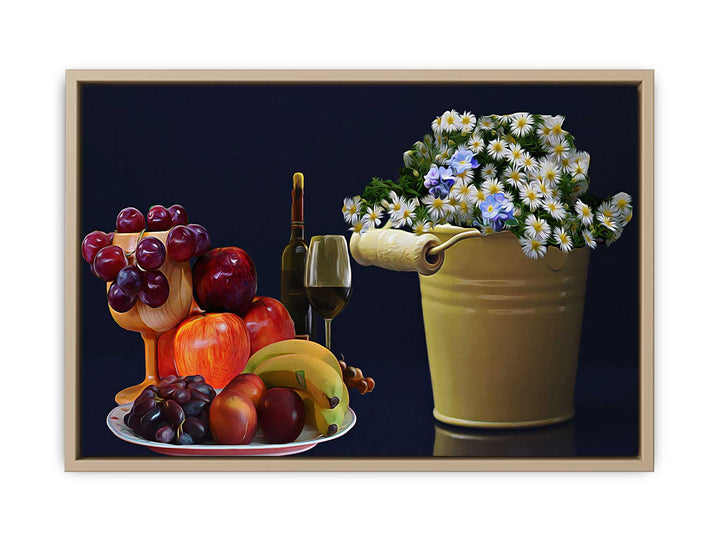 Wine Still Life Painting 