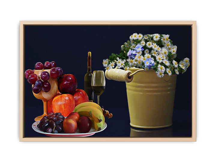 Wine Still Life Painting 