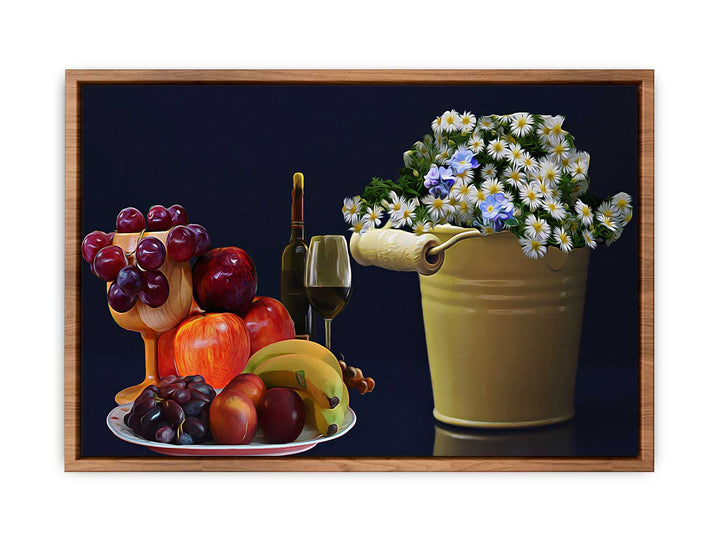 Wine Still Life Painting 