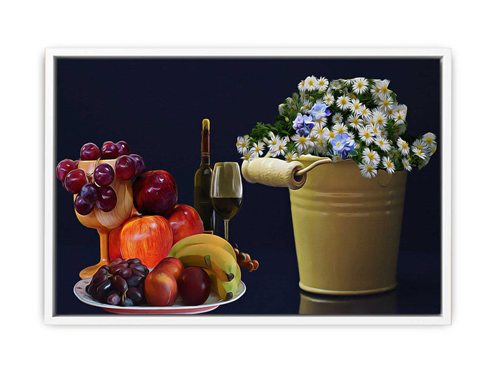 Wine Still Life Painting 