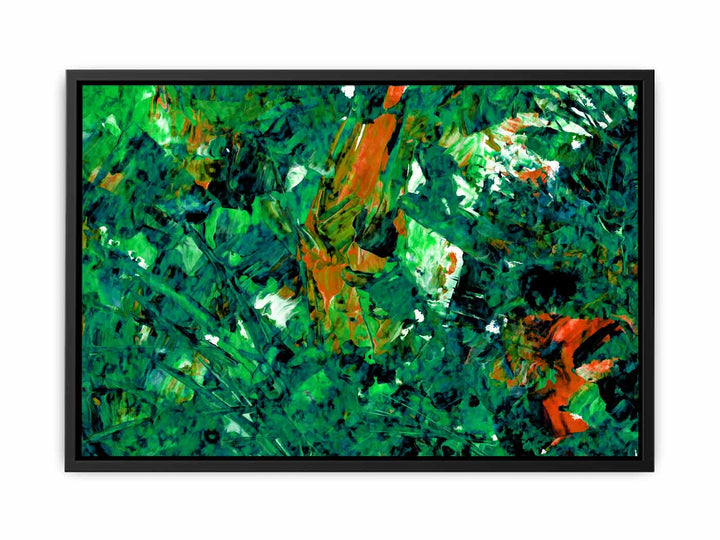 Abstract Green Painting 