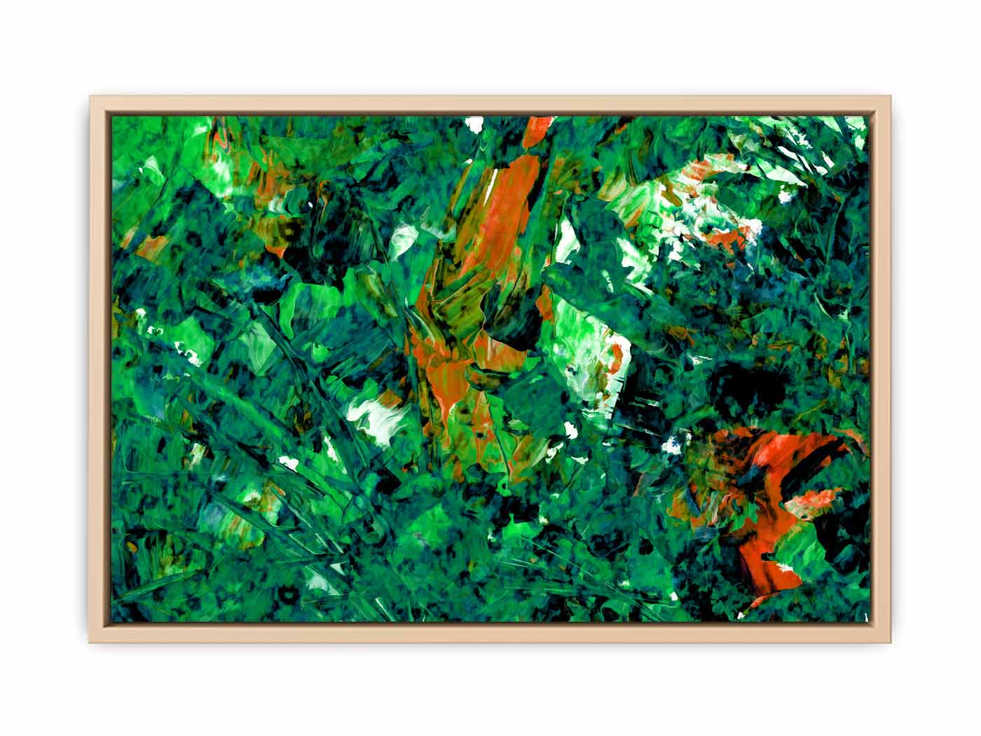 Abstract Green Painting 