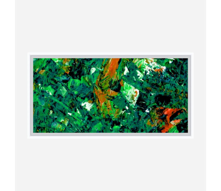 Abstract Green Painting 