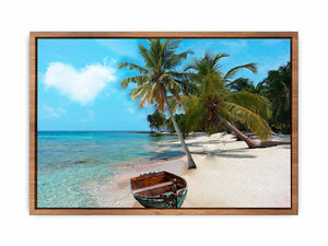 Palm Tree Ocean  Painting 