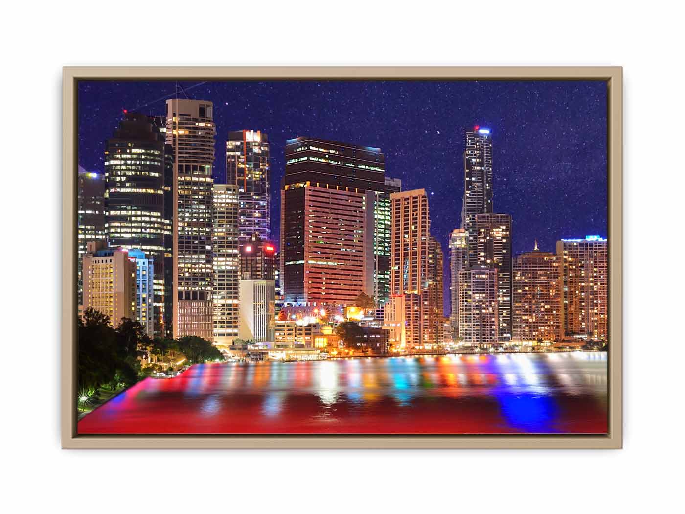 Brisbane City Painting 
