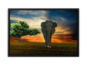 Elephant  & Tree Painting 