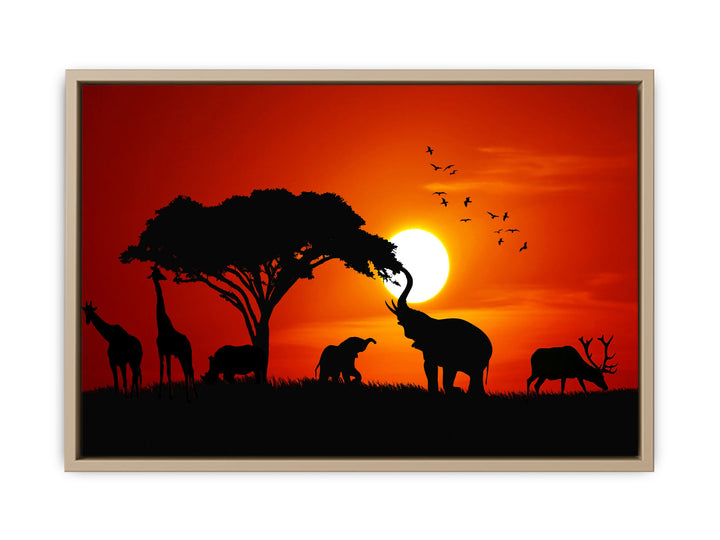 Amimal Group Art Painting 
