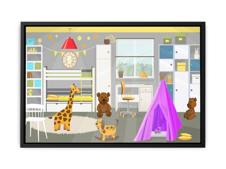 Kids Bear  Wall art Painting 