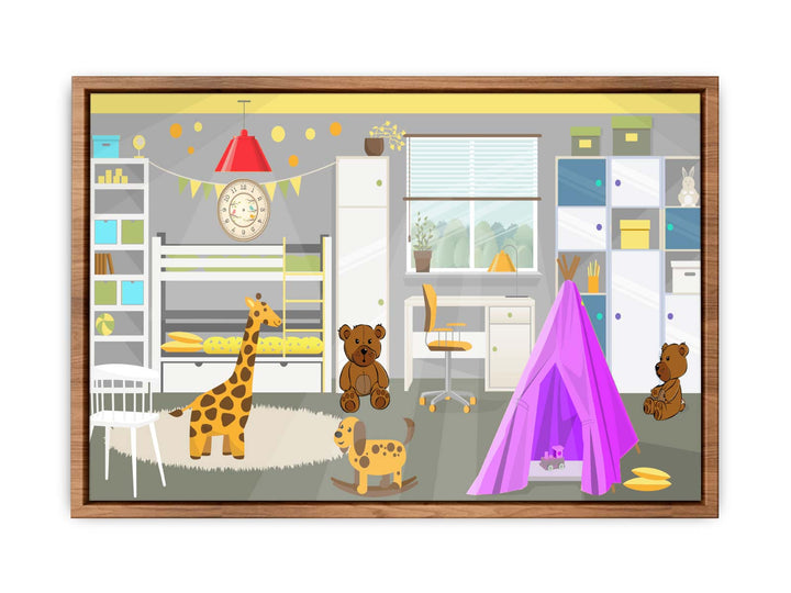 Kids Bear  Wall art Painting 