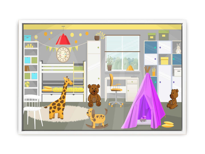 Kids Bear  Wall art Painting 