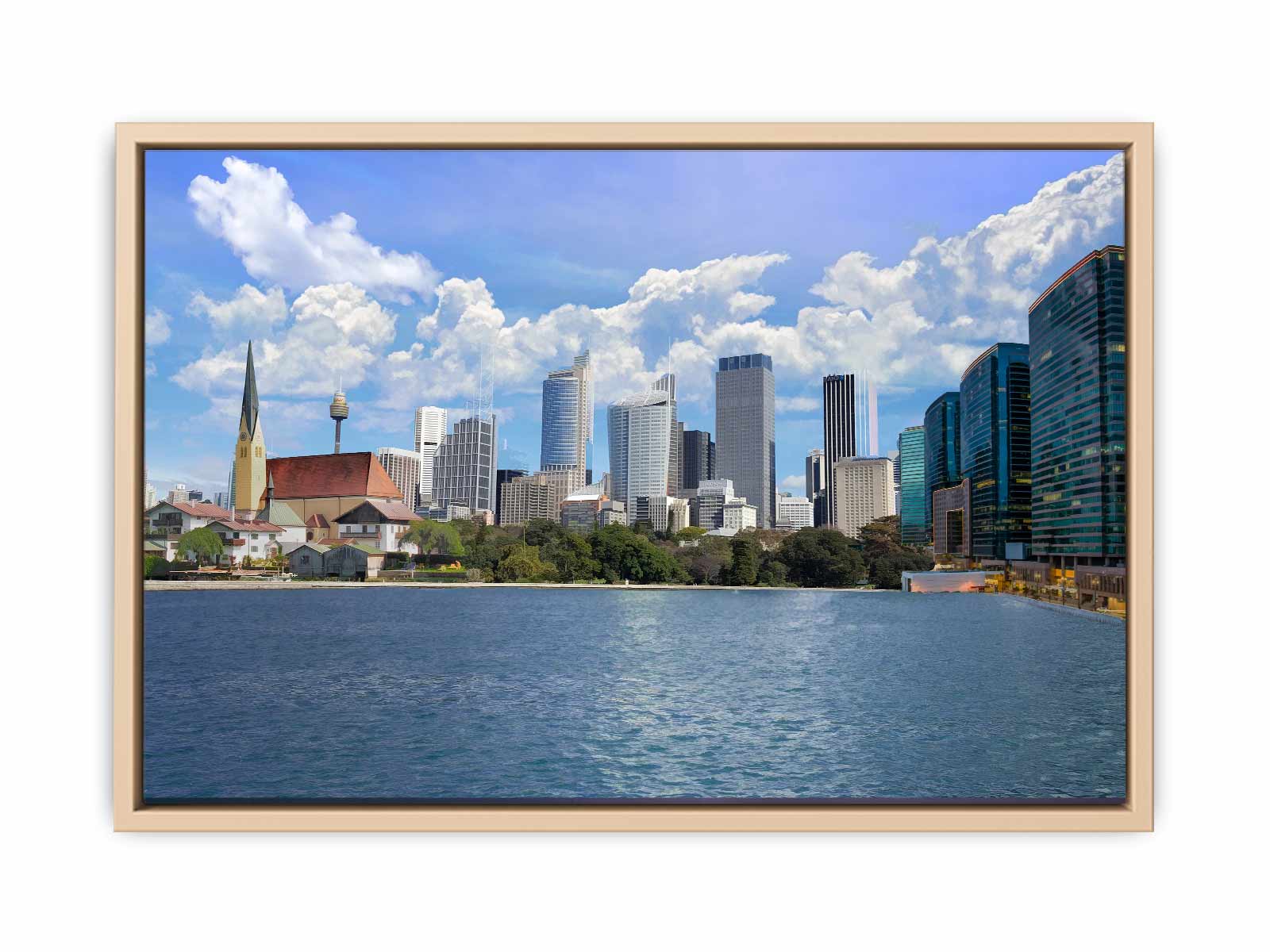 Sydney  Riverside  Oil Painting 