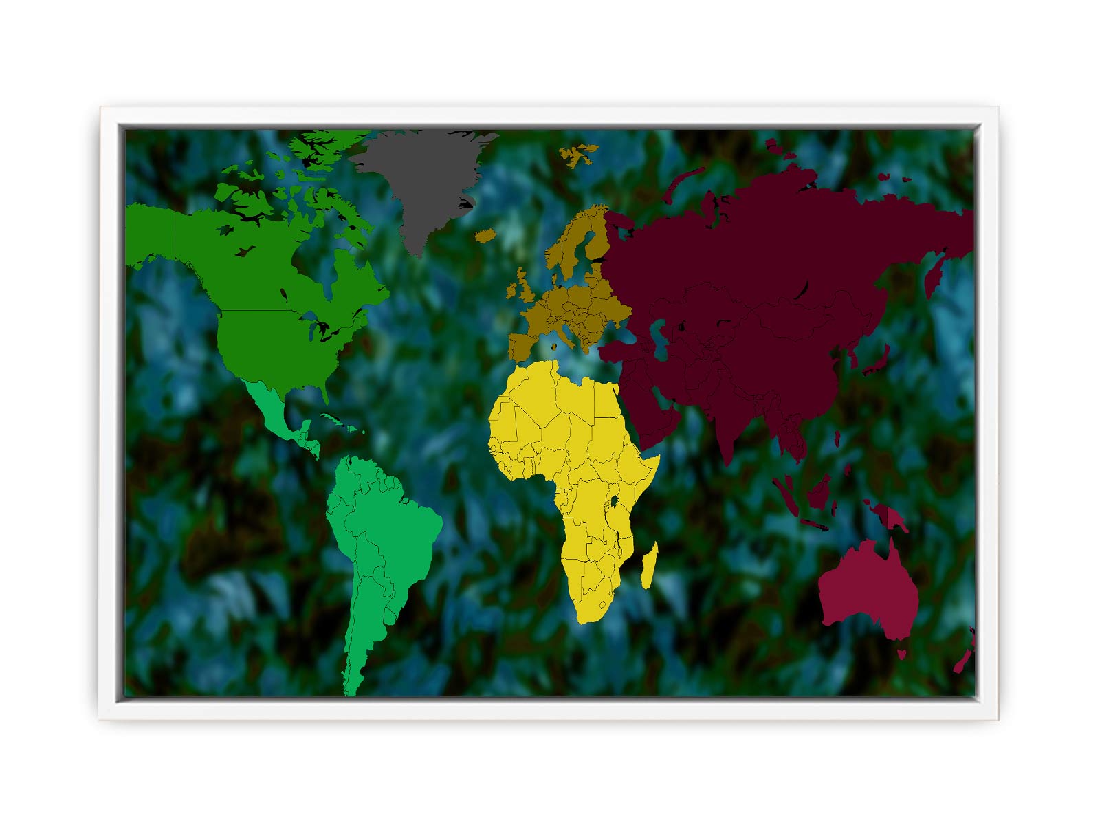 World map Painting 