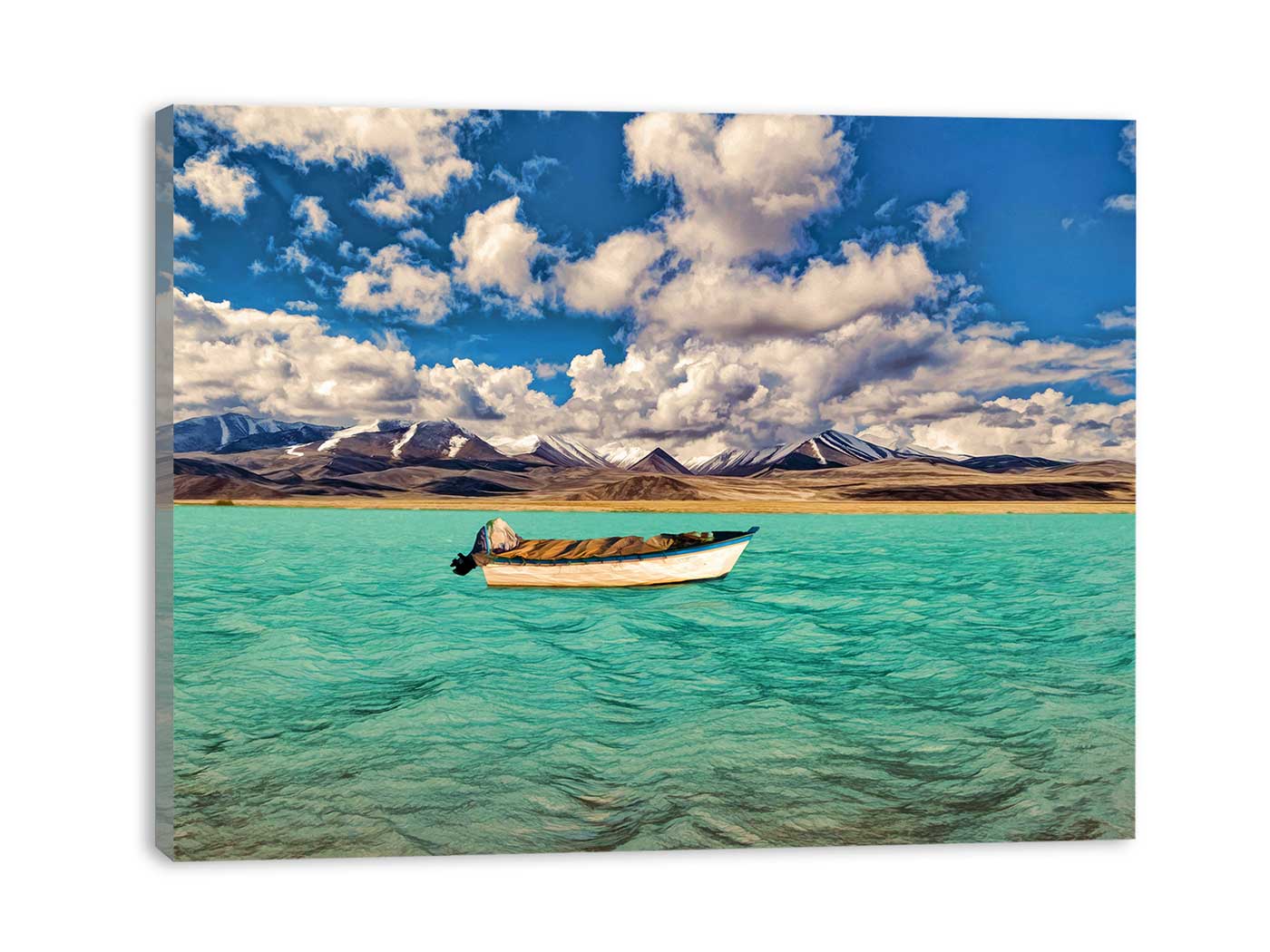 Fishing  Boat Painting 