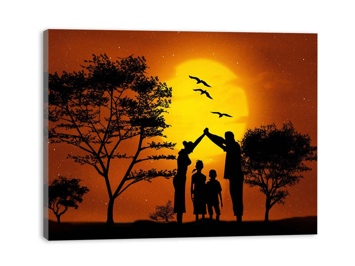 Kids Family  Love Painting 