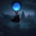 Moon Witch Painting