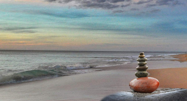 Beach Stackingstone Painting