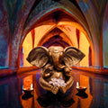 Golden Ganesha Painting