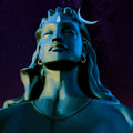 Blue Adiyogi Shiva Painting
