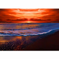 Beach  Sunrise  Painting 