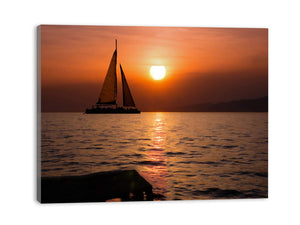 Sunrise Ship  Painting 